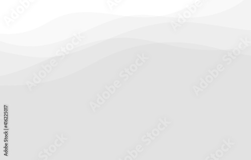 Abstract white and gray lines curve smooth modern with space subtle background vector.