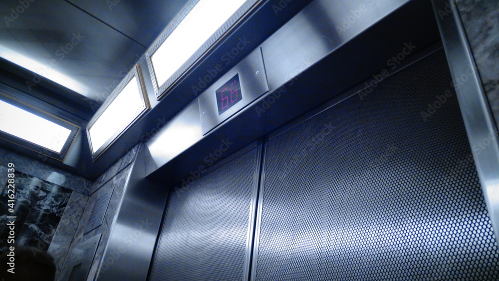escalator in a building escalator in a building
