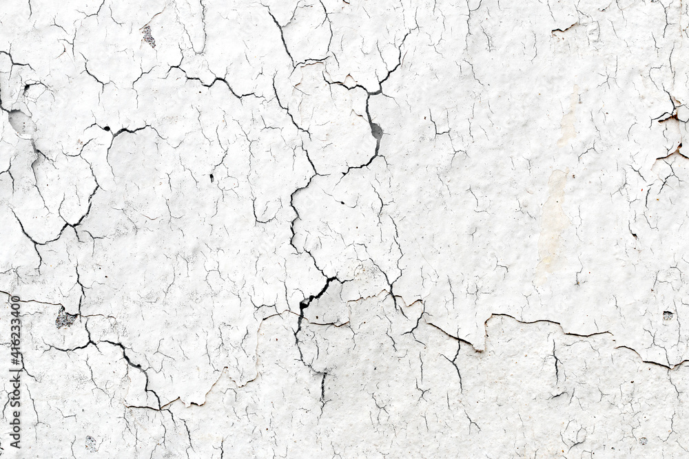 Obraz premium white concrete wall texture. background