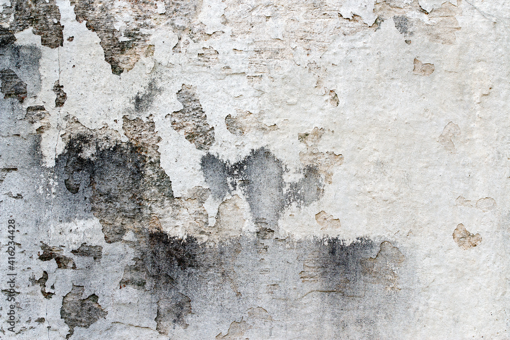 Obraz premium white concrete wall texture. background