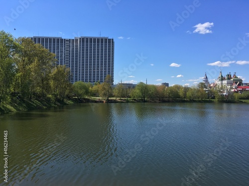  reflection of trees in the water