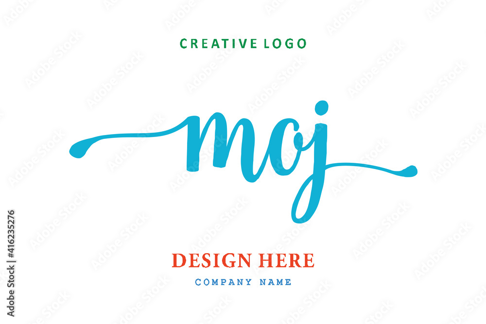 MOJ lettering logo is simple, easy to understand and authoritative MOJ lettering logo is simple, easy to understand and authoritative