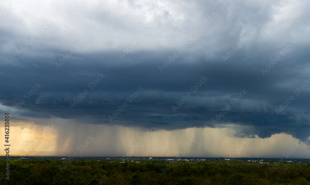 Storm clouds with the rain. Nature Environment Dark huge cloud sky black stormy cloud Storm clouds with the rain. Nature Environment Dark huge cloud sky black stormy cloud