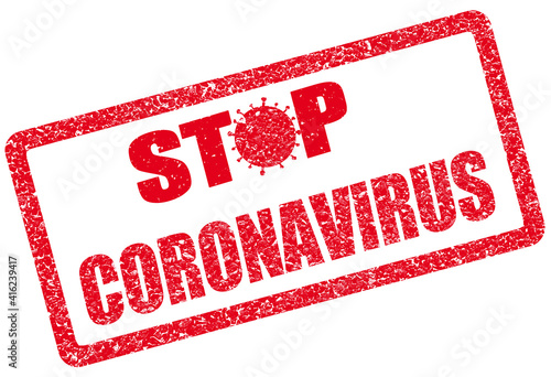 Cachet stop coronavirus  photo