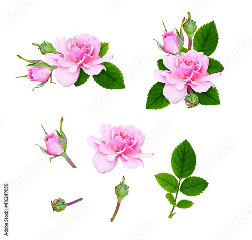 Set of floral arrangements ...