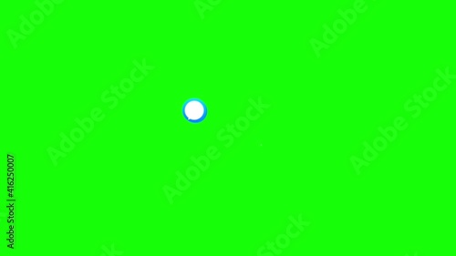 Translate icon. Flat illustration. Japanese alphabet with translate icon for site design. Motion graphic.