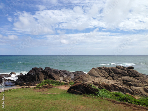 a Stunning view beach at Galle Sri Lanka