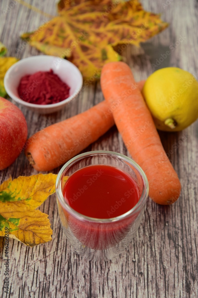Apple carrot beetroot lemon juice Apple carrot beetroot lemon juice