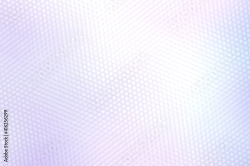 White pastel lilac blue gradient blank background covered subtle geometric pattern. Abstract light iridescent texture.
