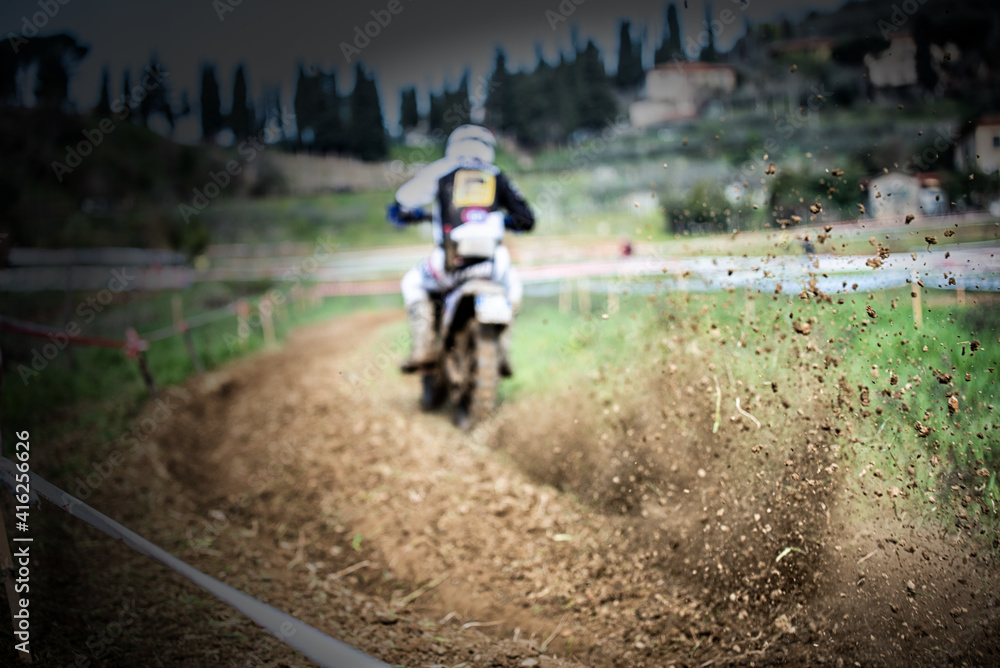 Obraz premium Motocross