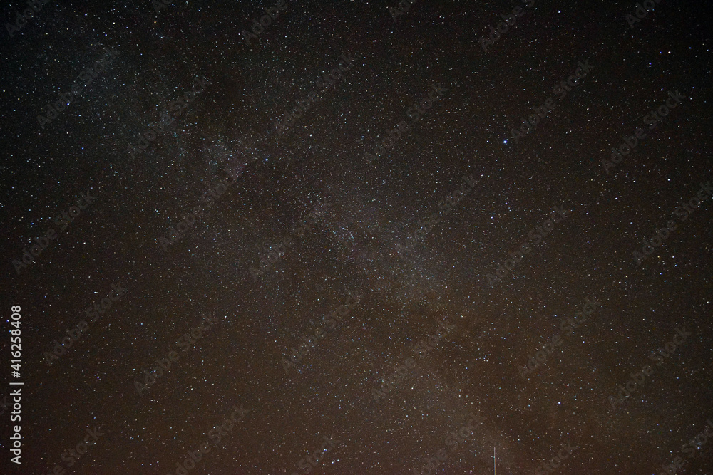 Obraz premium Milky way on night sky