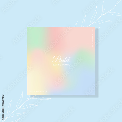 파스텔의 봄 추상적인 배경