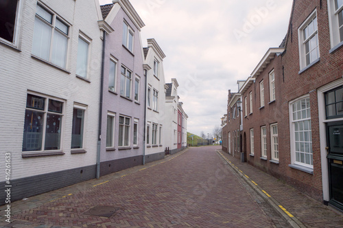 A street in the town of Muiden