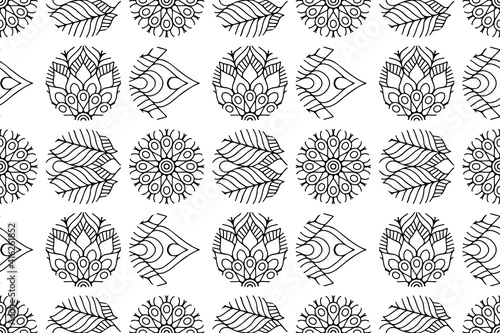 Tribal ethnic pattern semless design