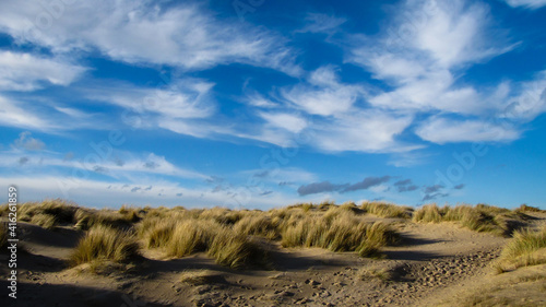 sand dunes and sky