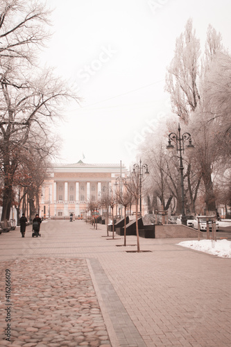 Kazakh State Academic Opera and Ballet Theater named after Abay. Opera and Ballet Theater in Almaty