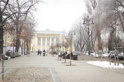 Kazakh State Academic Opera and Ballet Theater named after Abay. Opera and Ballet Theater in Almaty