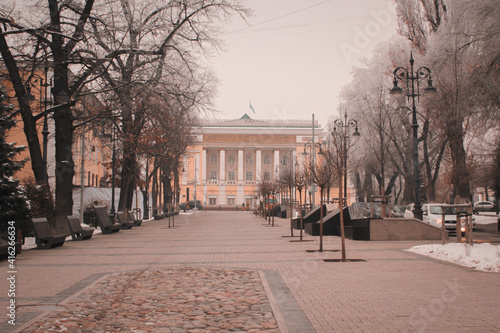 Kazakh State Academic Opera and Ballet Theater named after Abay. Opera and Ballet Theater in Almaty