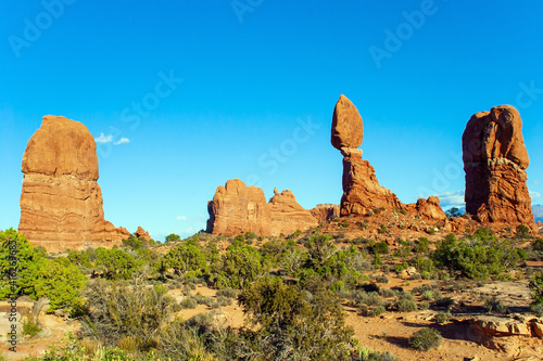 USA. The unique beauty of Arches