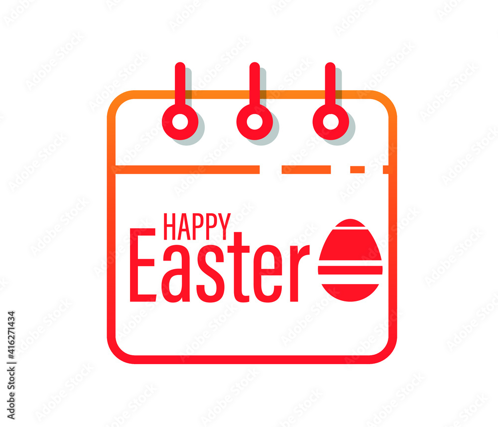 Easter calendar line and icon, Happy Easter and holiday, calendar vector icon, vector graphics, editable.
Easter calendar line and icon, Happy Easter and holiday, calendar vector icon, vector graphics, editable.