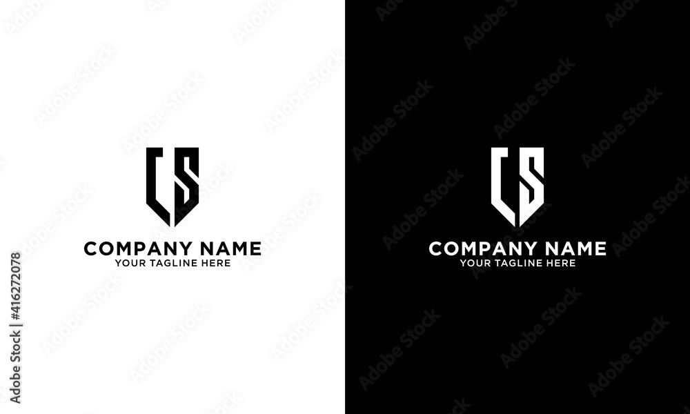Letter CS logo design. creative minimal monochrome monogram symbol. Universal elegant vector emblem. Premium business logotype. Graphic alphabet symbol for corporate identity Letter CS logo design. creative minimal monochrome monogram symbol. Universal elegant vector emblem. Premium business logotype. Graphic alphabet symbol for corporate identity