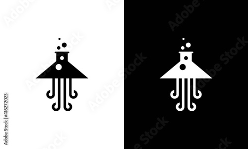 Octopus Labs Logo Template.