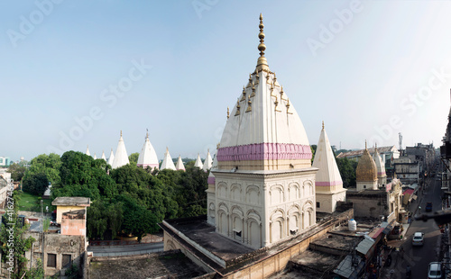 Jammu / India 24 July 2018 Panorama view of the famous Raghunath Temple at Jammu city in India photo