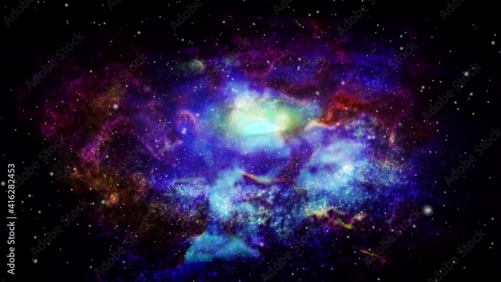 galaxies and nebula clouds that move and float in the universe. galaxies and nebula clouds that move and float in the universe.