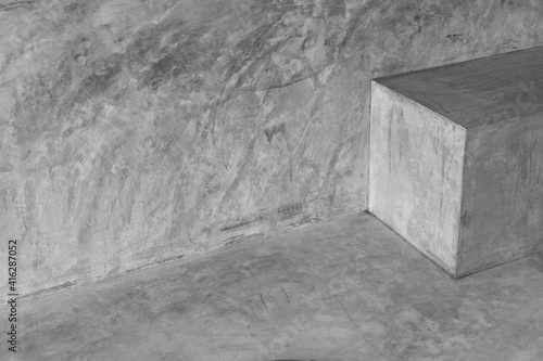 dark grey cement architecture loft background