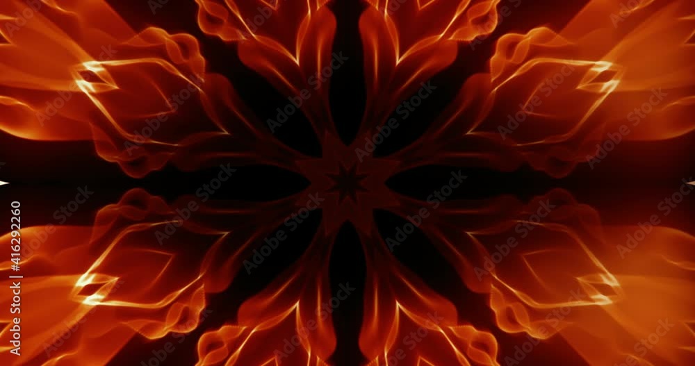 Abstract kaleidoscope background motion Abstract kaleidoscope background motion