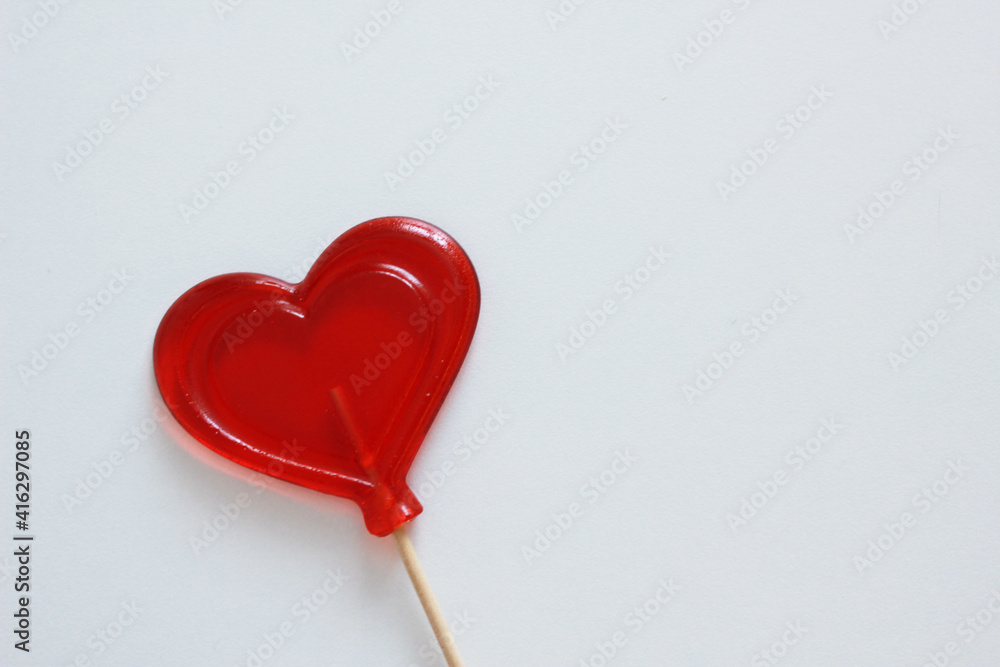 lollipop sweet heart