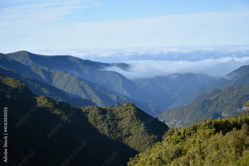 Fototapeta premium Lewady madera Portugalia 25 fontes