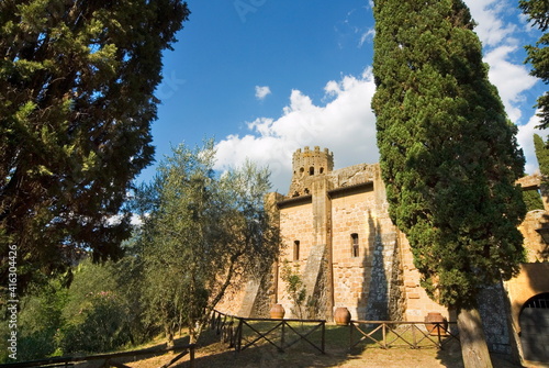 Abbey of Saints Severo and Martiryo, La Badia, Orvieto, Umbria photo