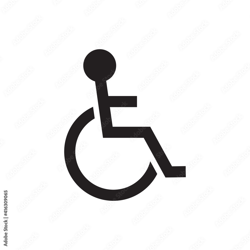 Disabled person icon Disabled person icon