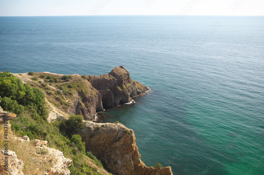 cliffs at the coast