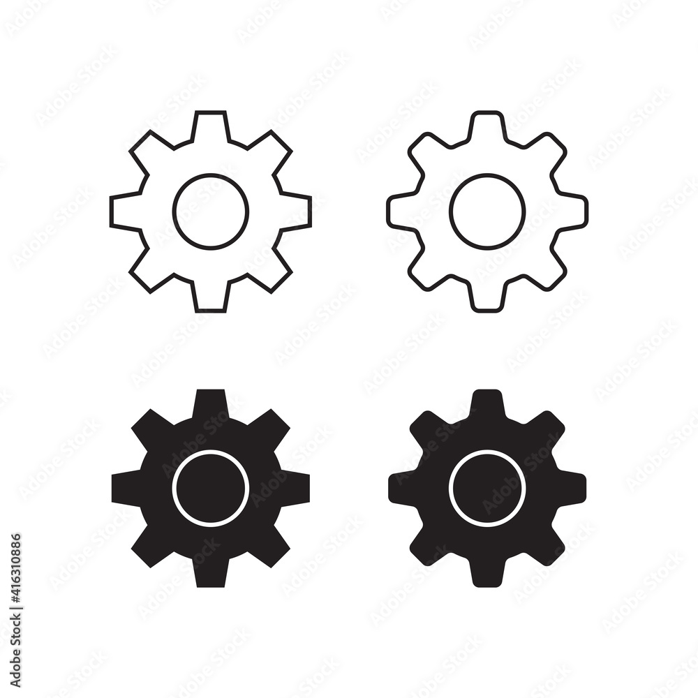 gear icon gear icon