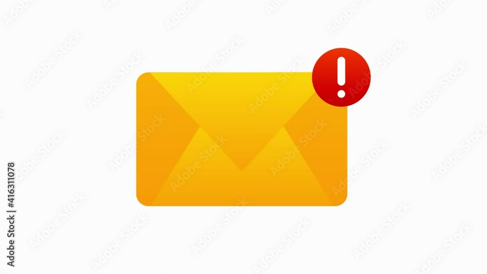 Error realistic message on white background. Motion graphic. Error realistic message on white background. Motion graphic.