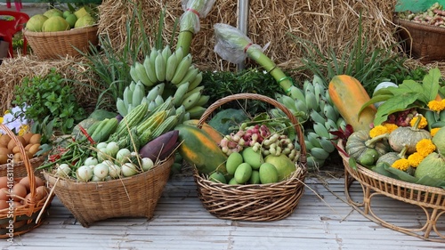 vegetables in the market