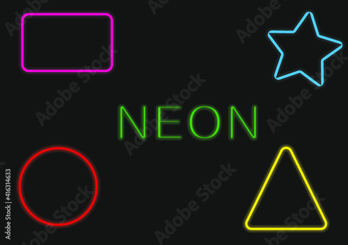 Formas neon