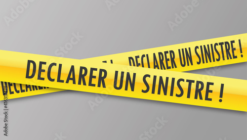 Logo déclarer un sinistre.