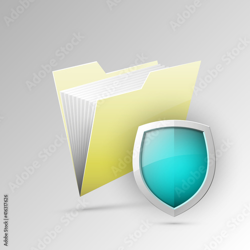 Data Folder protected. Information for shield. Web directory safey