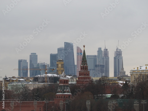 Kremlin and Moscow City