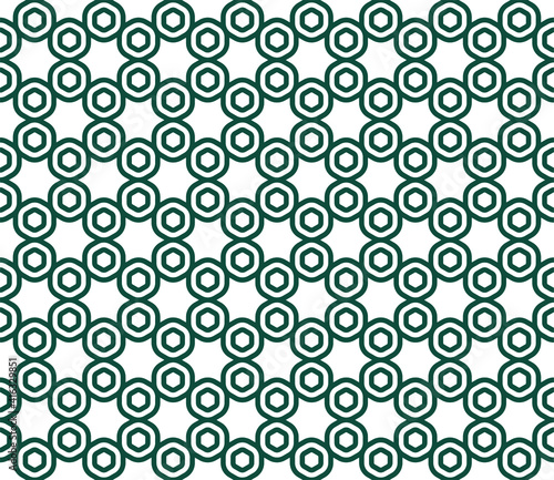 Seamless pattern background with rounded david star illustration