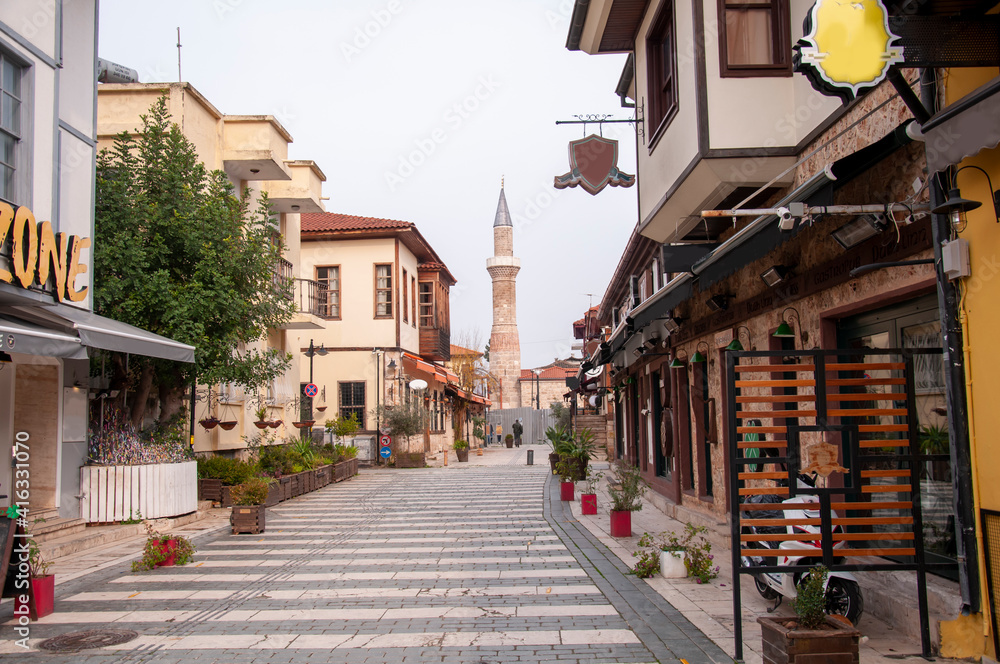 Fototapeta premium The Kesik Minare Cami (Broken Minaret Mosque)