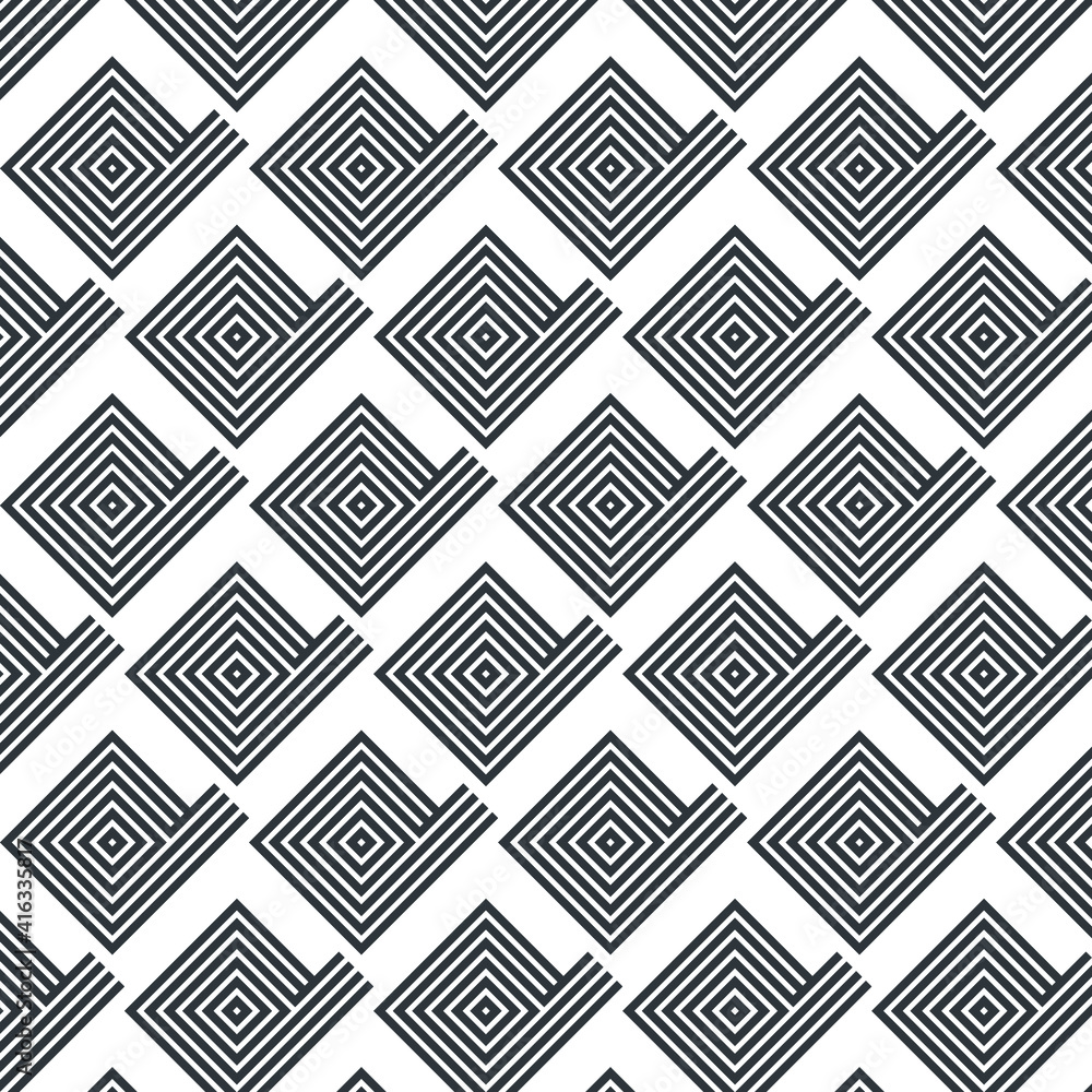 Abstract vector geometric pattern background. Linear pattern, stock illustration.