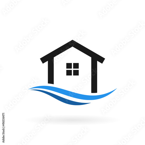 air home logo vector icon