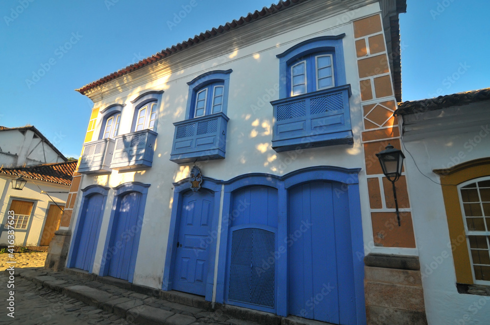 Paraty or Parati - well preserved Portuguese colonial and Brazilian Imperial city  located on the Costa Verde.