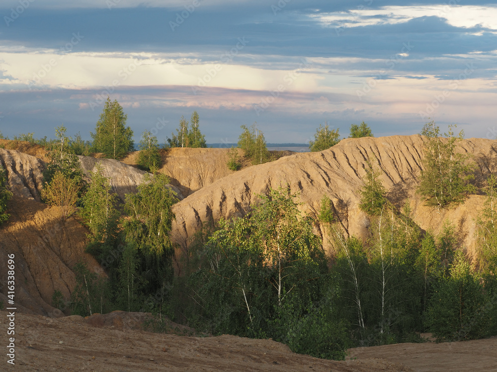 landscape in the mountains