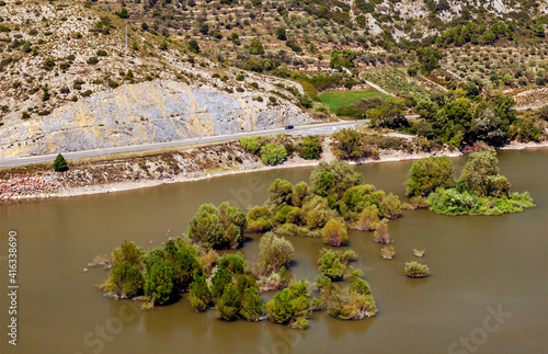 Lake in the valley