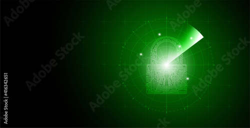 protezione dati, radar, scanner, satellite, target